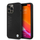 Kapak telefoni BMW BMHMP13LSLBLBK për iPhone 13 Pro / 13, silikon, MagSafe, i zi