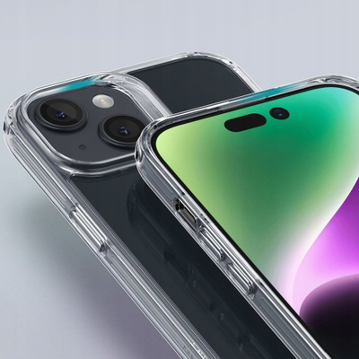 Mbrojtëse telefoni ESR për iPhone 15 Plus, silikon, transparente