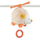 Loder me muzik Hedgehog Zoe- 20 cm - Dark warm beige