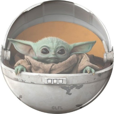 Mbajtëse telefoni PopSockets Mandalorian The Child Pod, PopGrip, shumëngjyrëshe