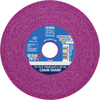 Disk gërryes Pferd Chain Sharp CS-G, 145mm, trashësi 6mm, vjollcë