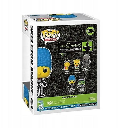 Figurinë koleksionuese Funko POP Marge Simpson skelet, vinil, shumëngjyrëshe