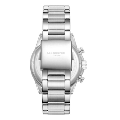 Ora dore Lee Cooper LC08305.370, 43mm, analoge, argjendtë me fytyrë të gjelbër