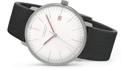 Orë dore për meshkuj Junghans Automatic Bauhaus 27/4009.02, e zezë