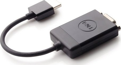 Adapter video Dell HDMI në VGA, 1080p, i zi