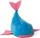 Puf Sako Go Gift Blue Pink Whale L, 110 x 80 cm, blu rozë