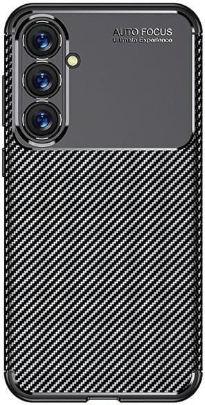 Kapak telefoni Beline Carbon Armor, për Samsung S23 FE, i zi