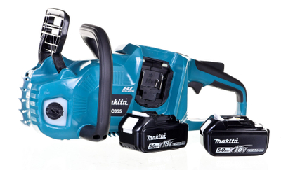 Sharrë zinxhir Makita DUC355PT2, 18V, 35 cm, me bateri