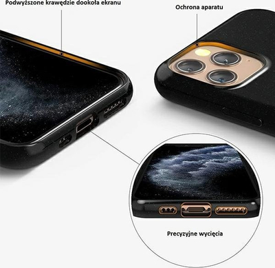 Mbrojtëse telefoni Mercury Jelly për Samsung Galaxy A04s, TPU i butë, e hollë, e zezë