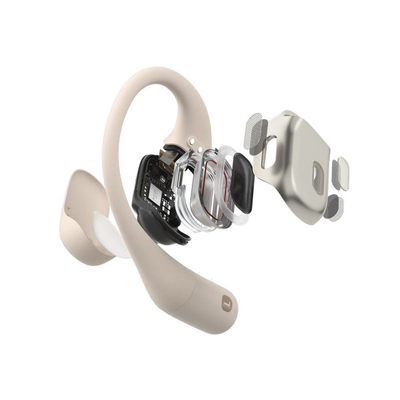 Kufje Shokz OpenFit, Wireless, të bardha