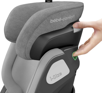 Автоседиште Maxi Cosi Kore i Size, група 2 3, ISOFIX, сиво