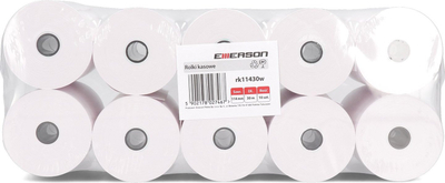 Letër termike kasë Emerson rk11430w, 114 mm, 30 m, e bardhë