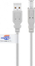 Kabllo USB Wentronic Goobay 60832, USB 2.0, 3 m, gri