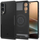 Këllëf telefoni Spigen Core Armor MagFit për Galaxy S25 Edge, i hollë, me magnet, i zi mat