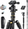 Tripod për kamera K&amp;F Concept 72 Professional, 195cm, kokë panoramike 360°, i lehtë