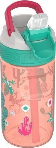 Shishe uji për fëmijë Kambukka Lagoon, 400ml, motiv kaktusi, shumëngjyrëshe