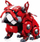 Lodër ndërtime Sluban Mechanical Bulldog M38-B1112A, 890 copa, e kuqe