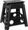 Tabure palosës Malatec, 39 cm, i zi me të bardhë