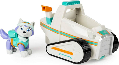 Lodër makinë PAW Patrol Everest Snow Plow, me figurë, shumëngjyrëshe