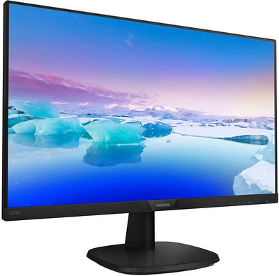 Monitor Philips V-line 243V7QJABF/00, 23.8", Full HD, i zi