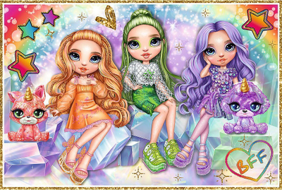 Set lojrash Rainbow Dolls MGA Rainbow High, 200 copa, shumëngjyrësh