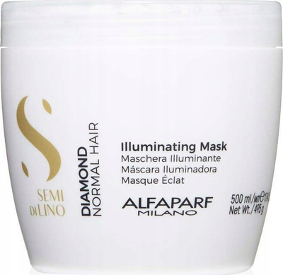 Maskë flokësh Alfaparf Semi Di Lino Diamond, për flokë normalë, 500ml