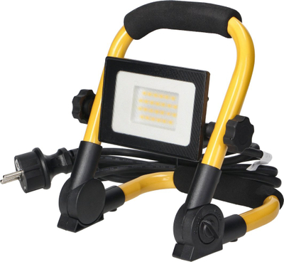 Reflektor portativ Cavo LED 30W, 4000K, IP44, i verdhë