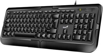 Tastierë Genius KB-118, me kabllo, CZ + SK, e zezë