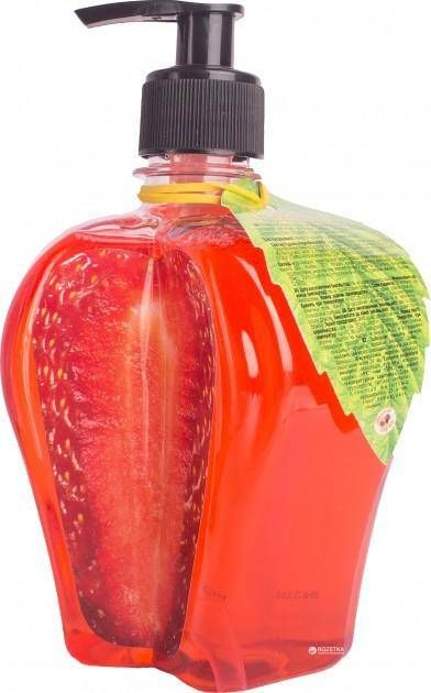 Sapun xhel i lëngshëm AURA Tasty Secrets, me ekstrakt luleshtrydheje, 500 ml
