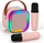 Set karaoke Extralink Kids Mini, Bluetooth, 2 mikrofona pa tel, rozë