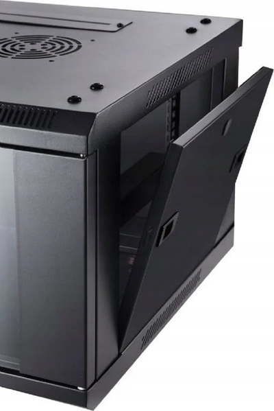 Kabinet rrjeti Gembird 19WP FP Series 22U, murale, 19", i zi