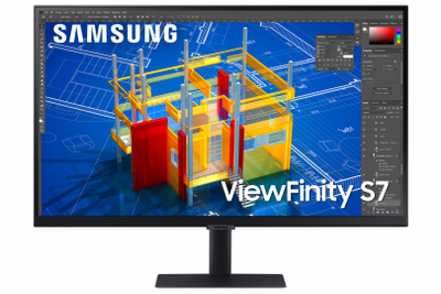 Monitor Samsung ViewFinity S7 S70A, 27", 4K Ultra HD, i zi