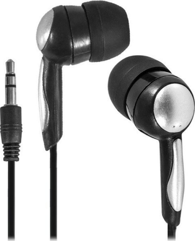 Kufje in ear Defender Basic 603, me kabllo 3.5 mm, gri me të zezë