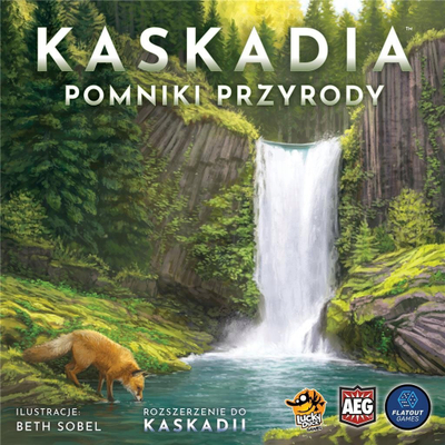 Zgjerim loje tavoline Lucky Duck Games Cascadia Landmarks, për 1 6 lojtarë, për familje, shumëngjyrëshe