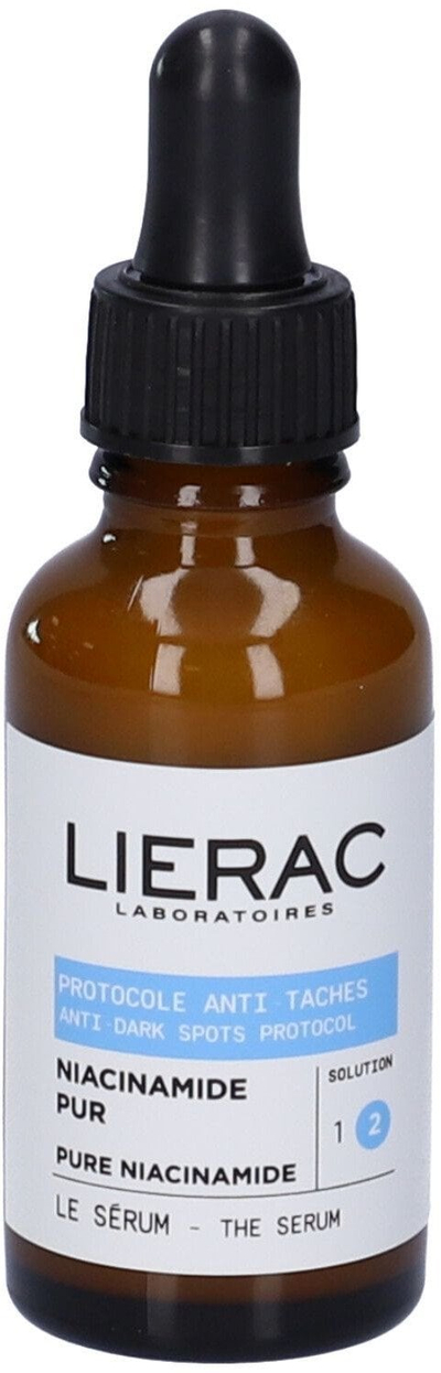 Serum fytyre Lierac Anti Dark Spot Protocol Pure Niacinamide, për pore të zgjeruara, 30 ml