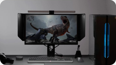 Dritë monitori BenQ ScreenBar Halo, 800 lm, gri