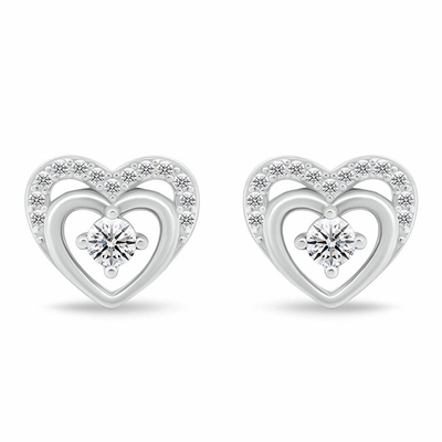 Set varse dhe vathë për goca Brilio Silver Hearts SET295W