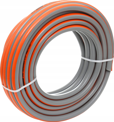 Zorë uji Best Garden Pro Flex, 1/2", 50m, gri portokalli