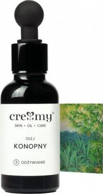 Vaj fytyre Creamy Face Massage and Yoga HEMP OIL, 30ml, për t’gjitha llojet e lëkurës, transparent