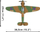 Set ndërtimi COBI Hawker Hurricane Mk.I 5728, 382 copa, shkallë 1:32, kamuflazh