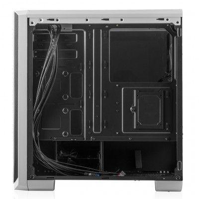 Kasë Modecom Oberon Pro Glass (AT-OBERON-PG-20-000000-0002), e bardhë