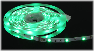 Set shirit LED RGB 12V 5m, 7.2W/m, IP20, shumëngjyrësh