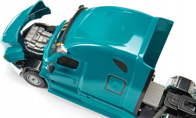 Model kamioni Siku Freightliner Cascadia, diecast 1:50, 18 cm, ngjyrë teal