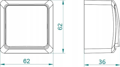 Çelës sipërfaqësor Berg 3711-09, 2500W, IP20, i zi