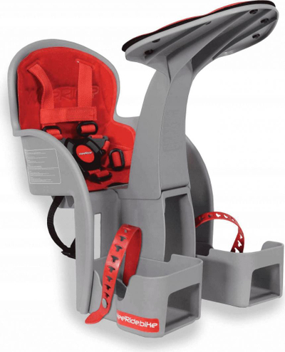 WeeRide Safe Front Child Bike Seat, Red