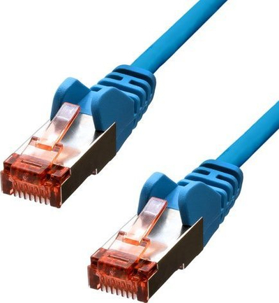 Kabllo rrjeti ProXtend CAT6 F UTP, RJ45, 2 metra, blu