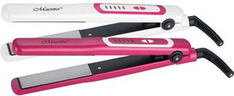Преса за коса Maestro MR-262, 45W, мазни плочи, розова