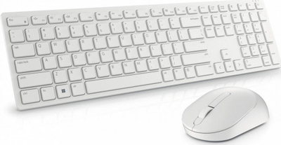 Сет тастатура и глушец Dell KM5221W, бела