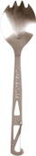 Лажица-вилушка Lifeventure Titanium Spork LM9518, титан, сива