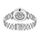 Orë dore për meshkuj Kenneth Cole Automatic Skeleton KCWGY0046401, e argjendtë